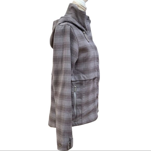 Columbia Sugar Creek Short Trench Plaid Flannel Jacket - Picture 2 of 4